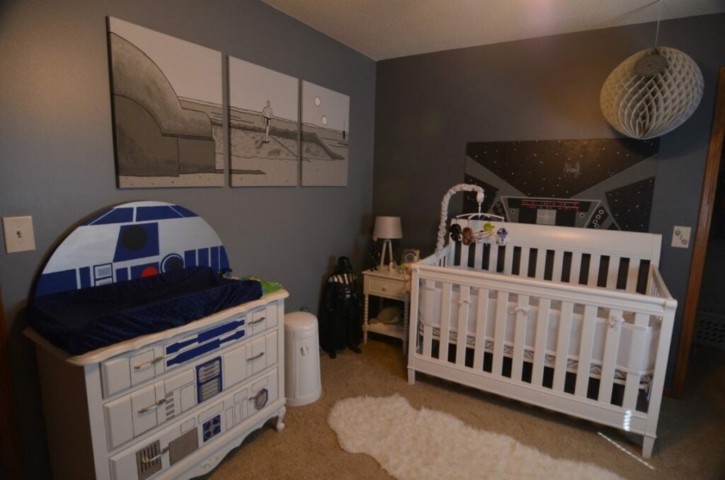 Star Wars-themed nursery