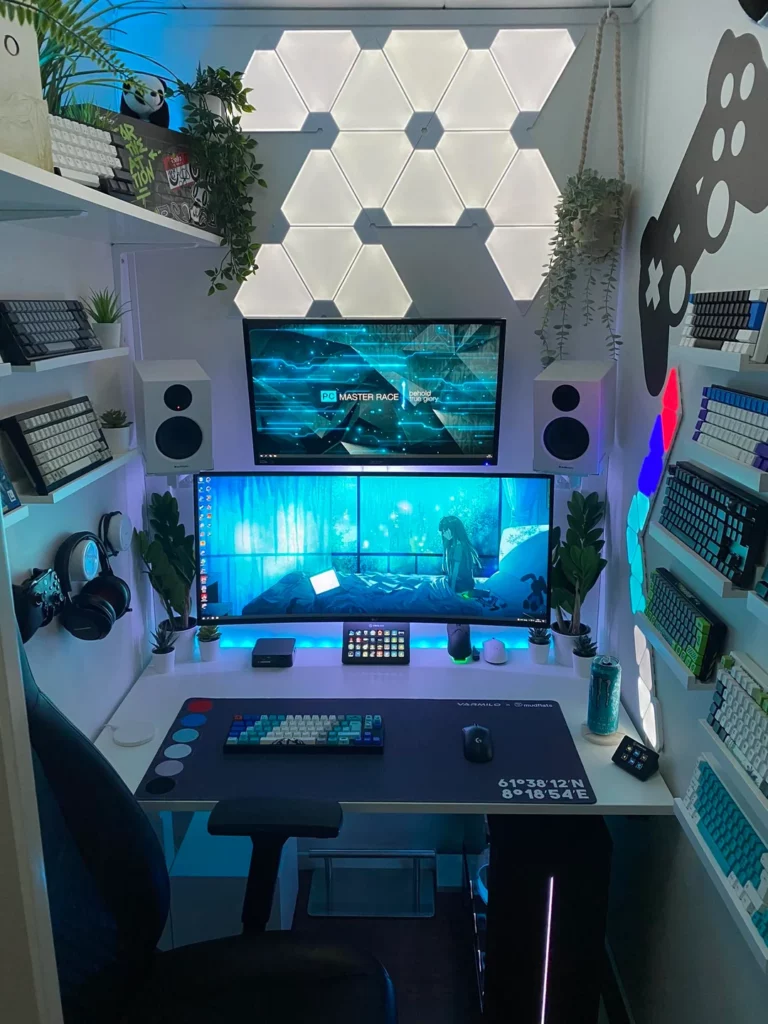 Compact Gaming Nook
