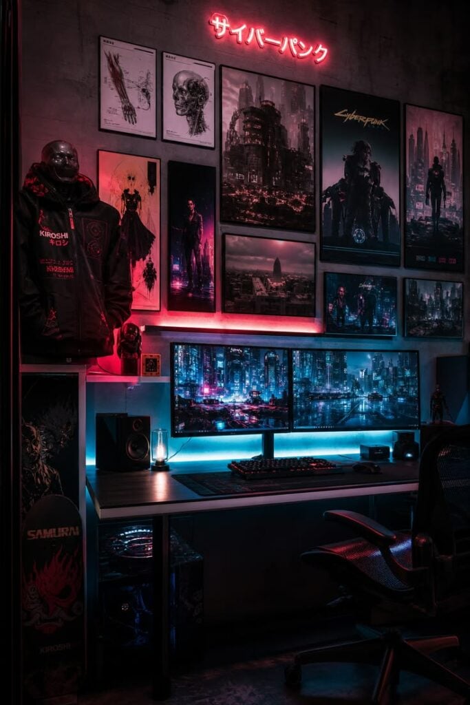 Night City Wall Gallery