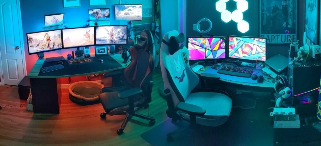 gaming room tour 2022