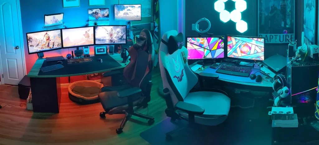 Two Setups, One Space