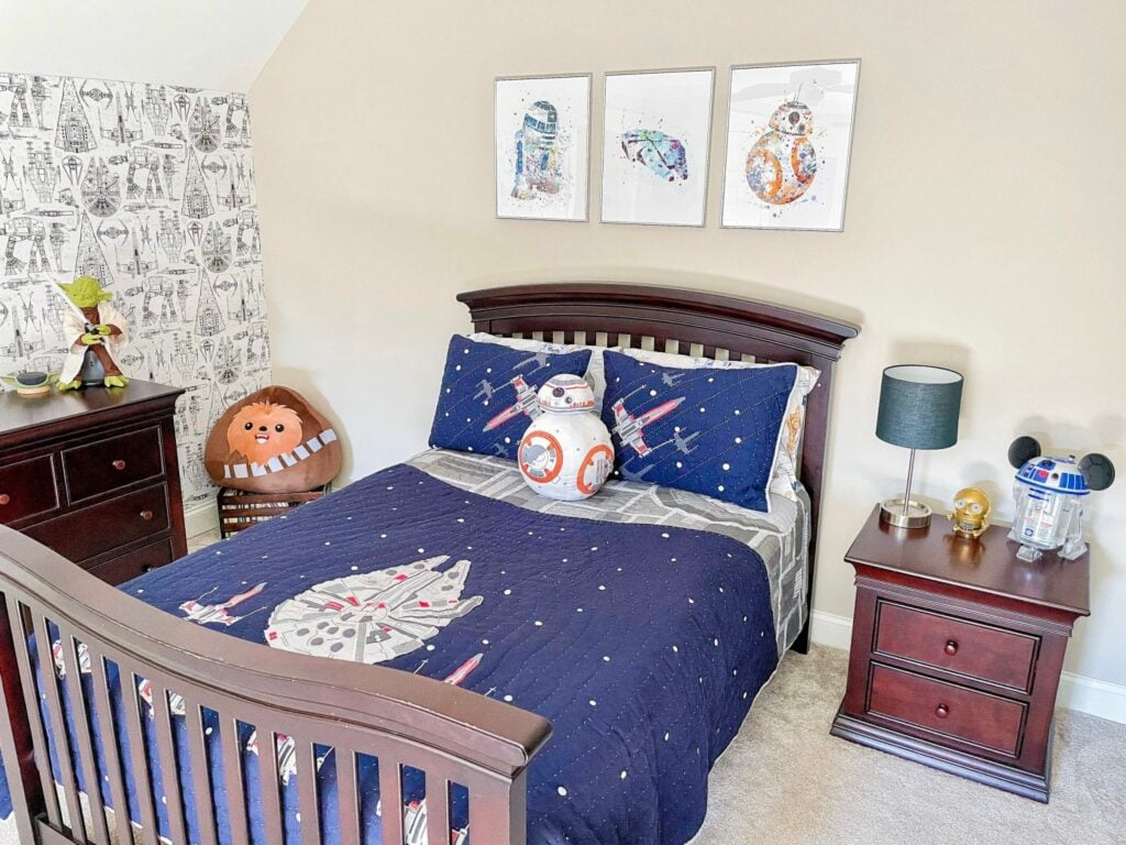 star wars bedroom scenery