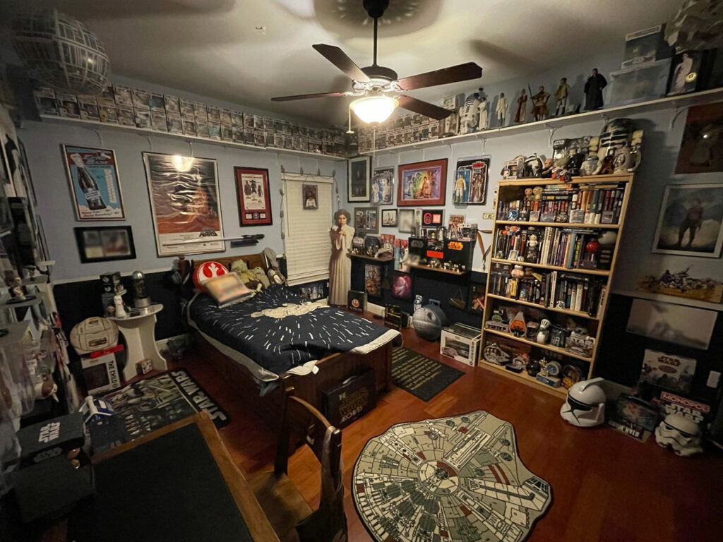 star wars inspired room