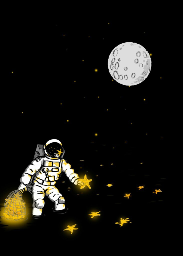 The Star Collector Poster by artworX