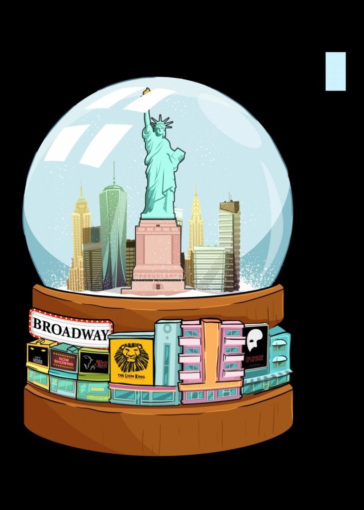 Acting Theater Lover Theat Poster by Dennis