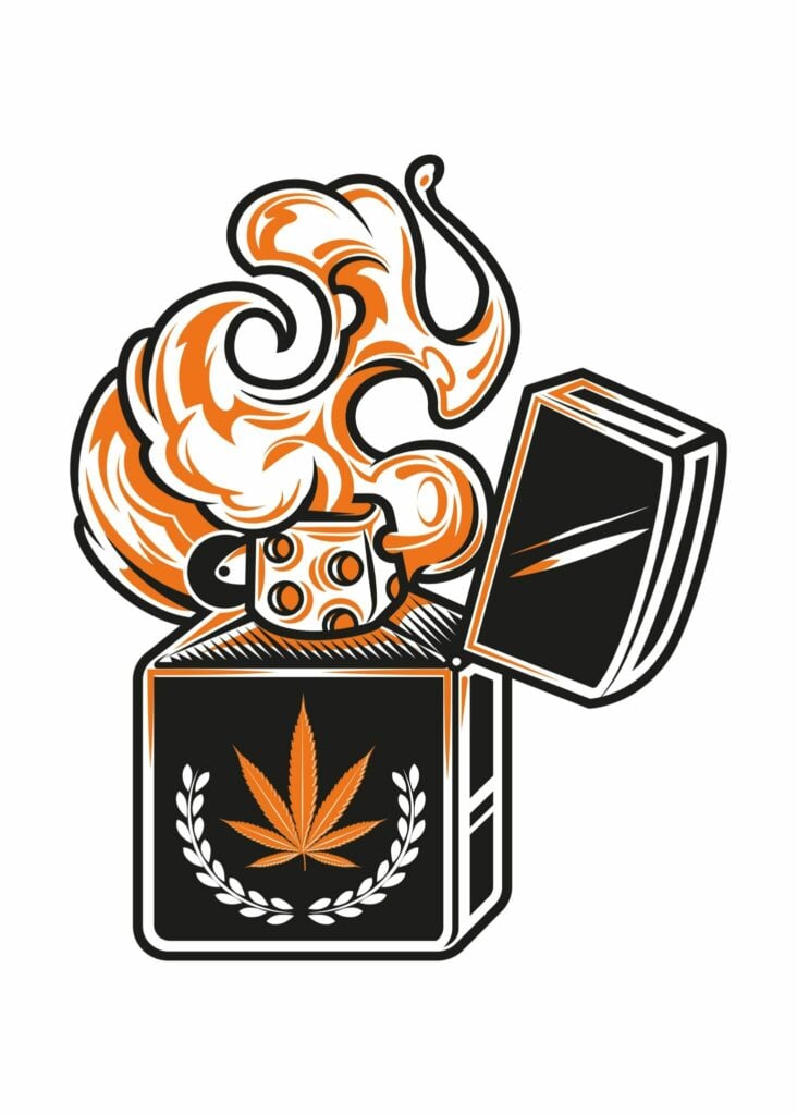 Light Up Poster by TerpeneTom