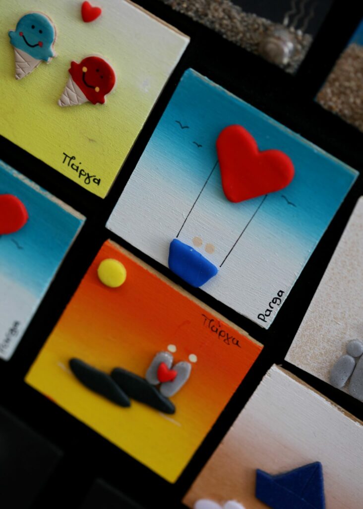 Parga City Souvenir Magnet Poster by BakalaeroZz Photography