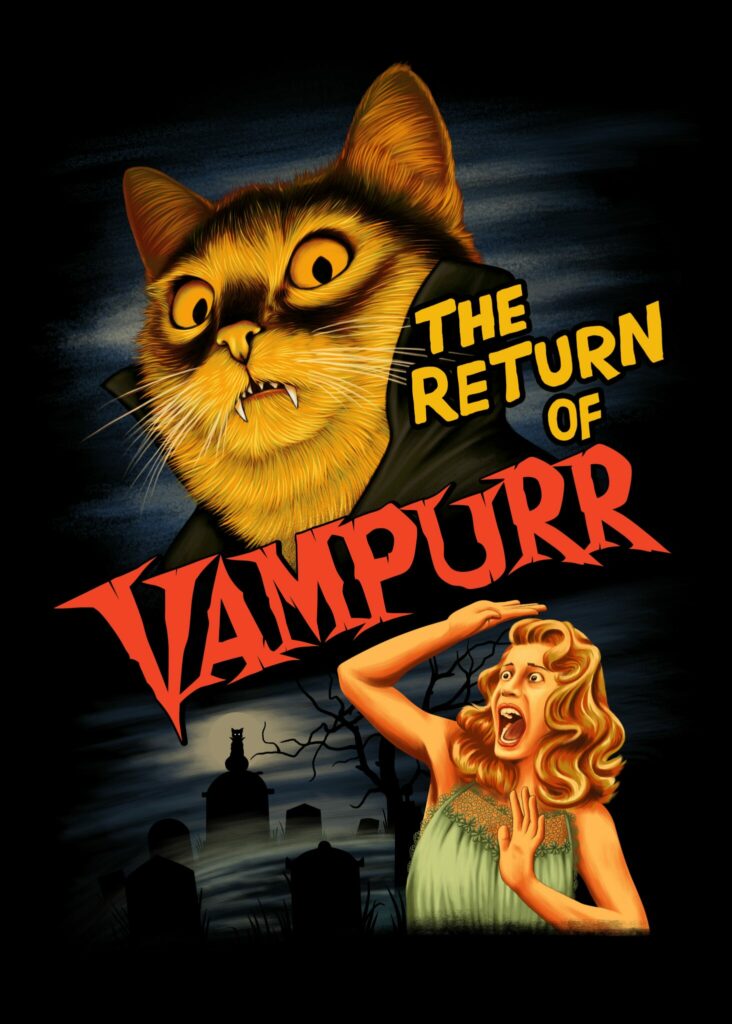 The Return of Vampurr Poster by Khairul Anam