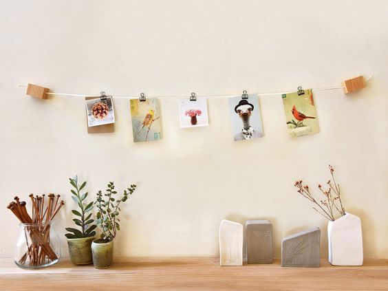 Hang pictures without clearance nails