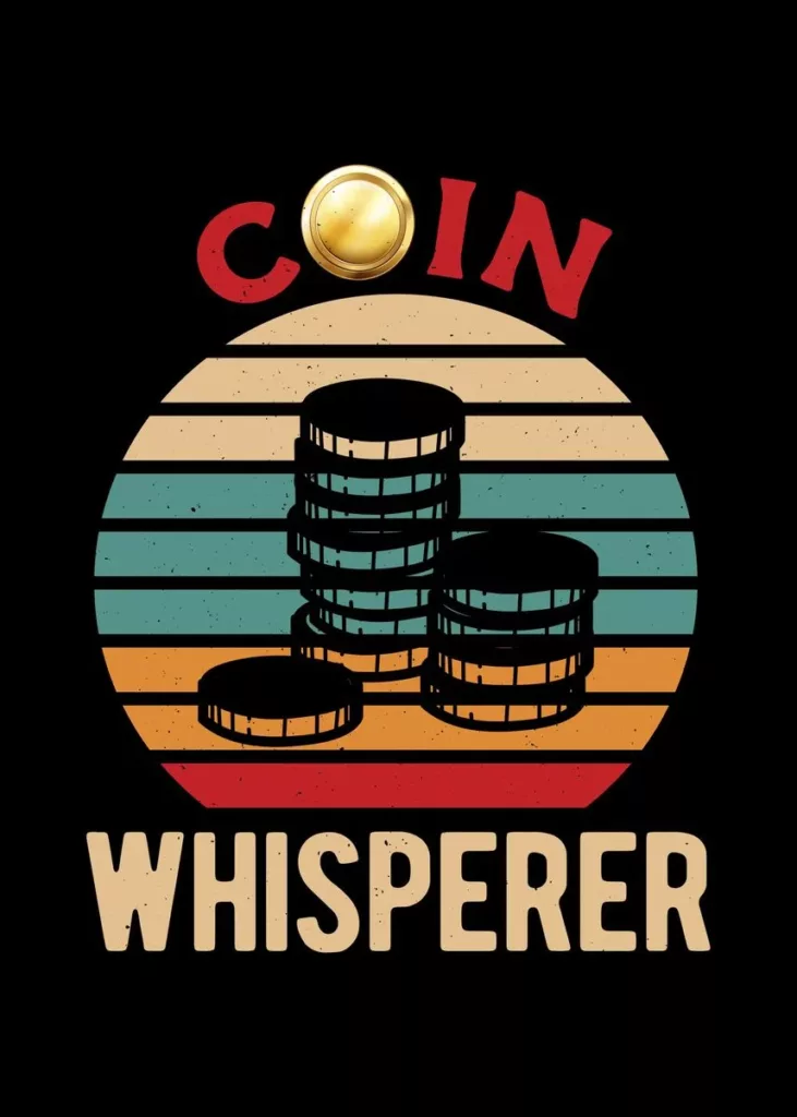 Funny Coin Collector Poster