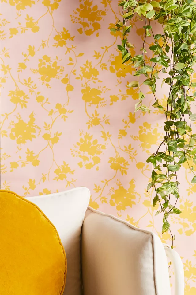 Vine leaf removable wallpaper