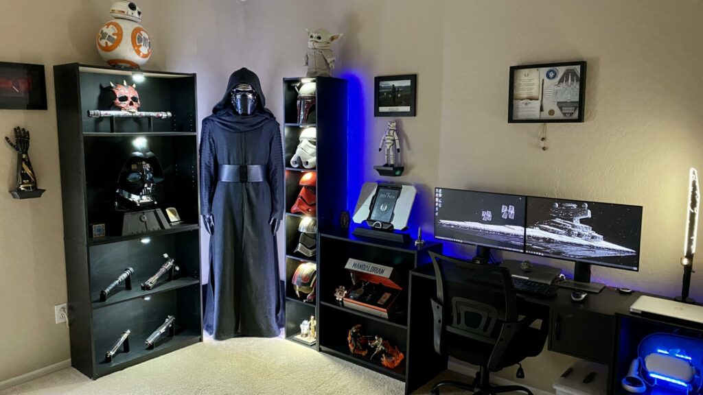 star wars inspired room