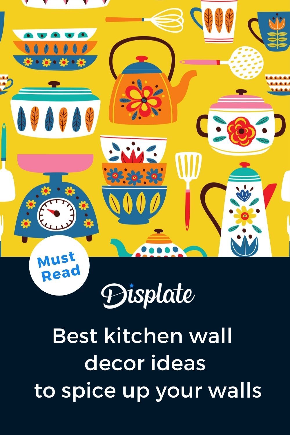 21 Kitchen Wall Decor Ideas to Spice Up Your Walls | Displate Blog