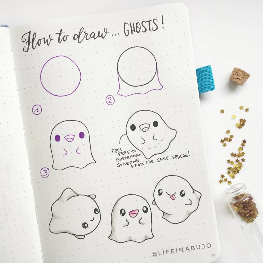 75 Cute Things to Draw in Your Bujo (With Step-by-Step Tutorials