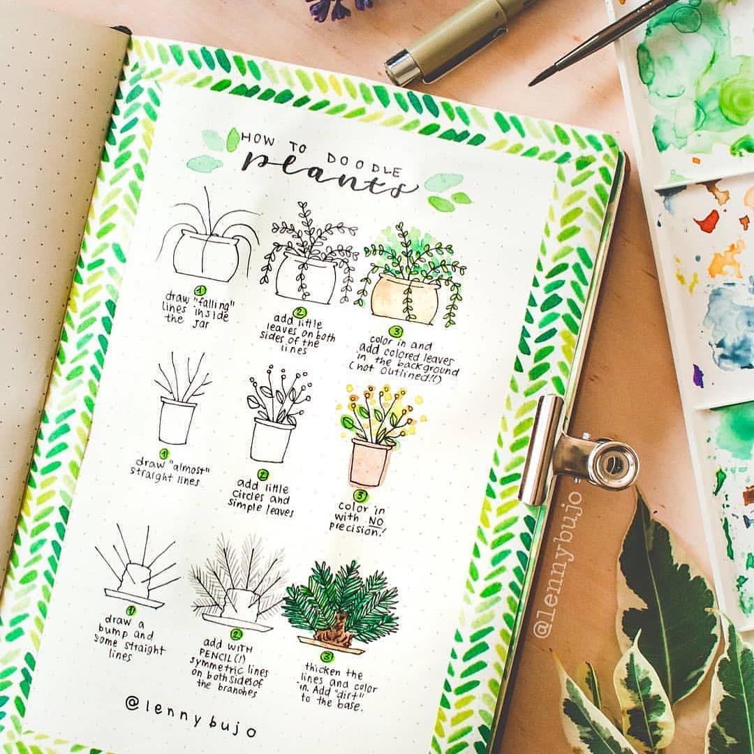 75 Cute Things To Draw In Your Bujo (with Step-by-step Tutorials 