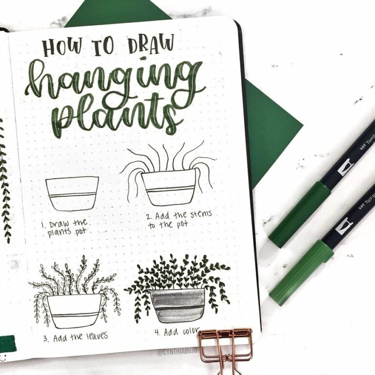 75 Cute Things to Draw in Your Bujo (With Step-by-Step Tutorials ...