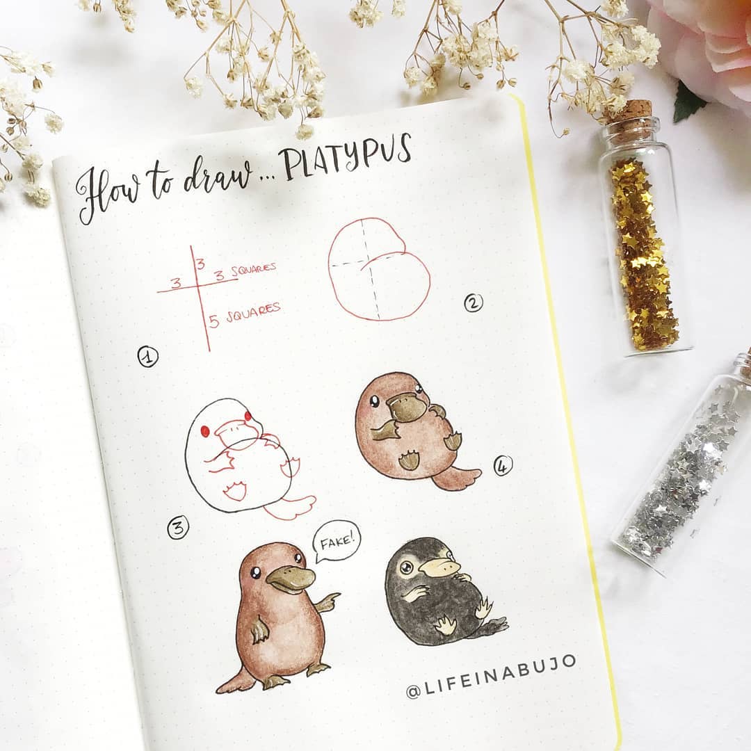 75 Cute Things to Draw in Your Bujo (With Step-by-Step Tutorials ...