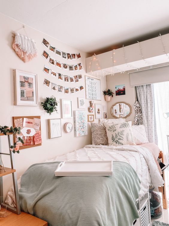 20 Genius Dorm Room Ideas To Decorate, How To Install A Dorm Headboard