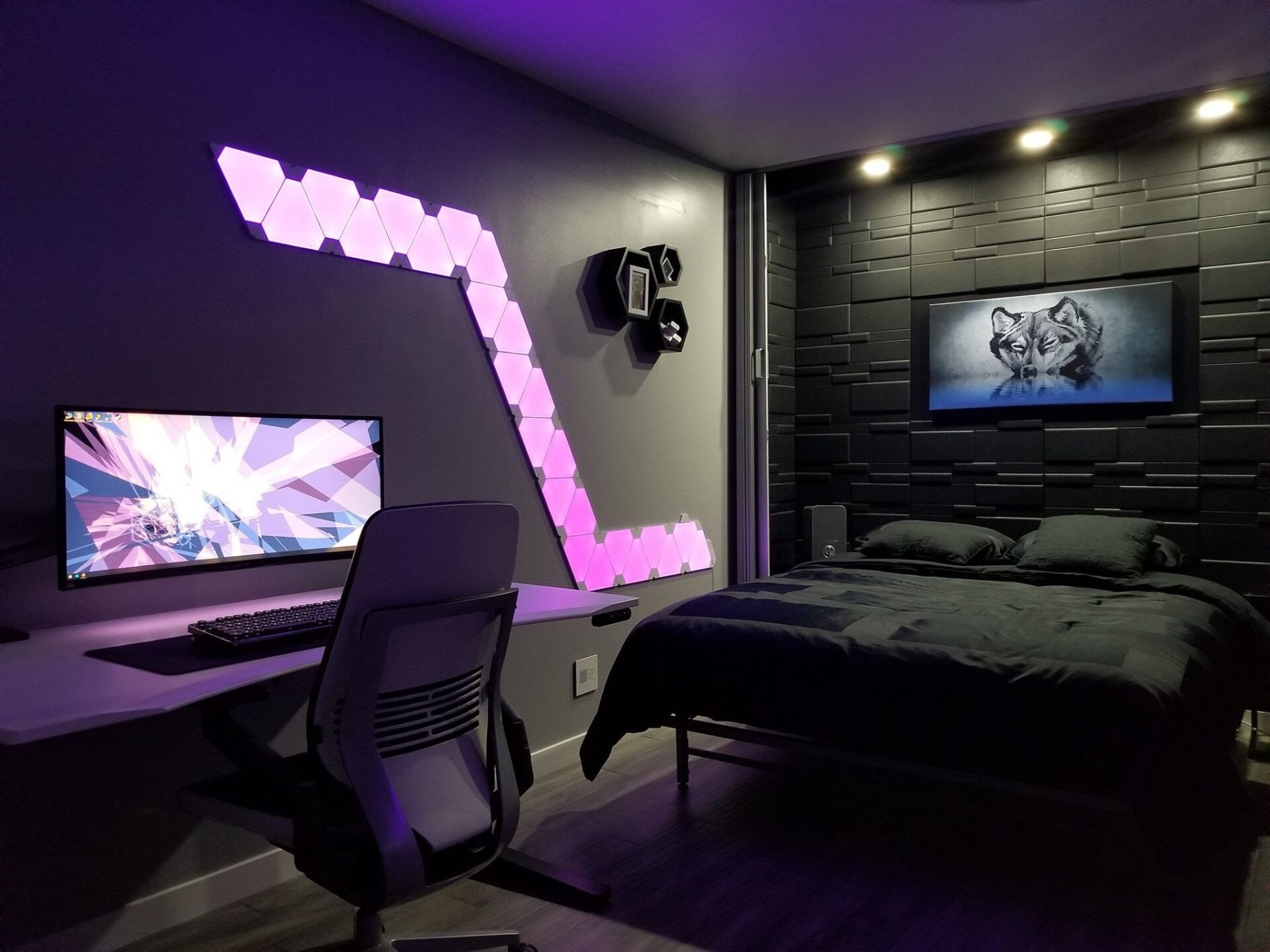gaming bedroom