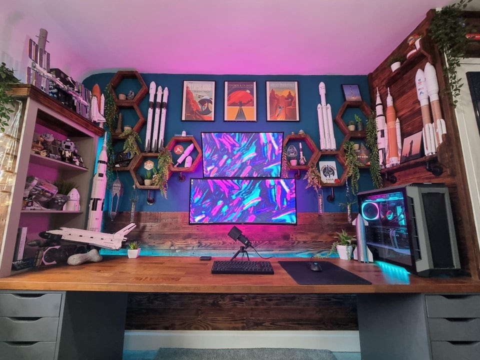 Gamer room deals decor