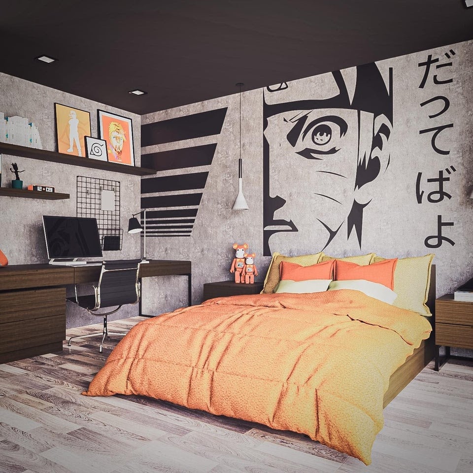 ajándék Beteg személy fáradt naruto room decor Kétség kívül lol Szódavíz