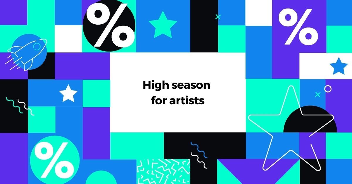 high season for artists get the most out of black friday displate blog