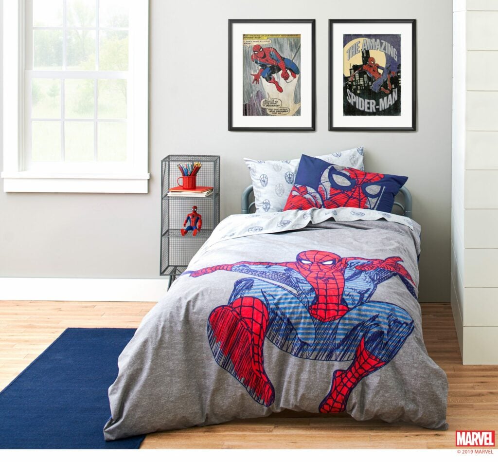 Spiderman bedding set