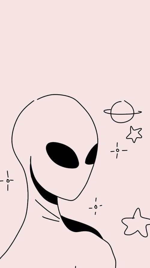 extraterrestre en el espacio