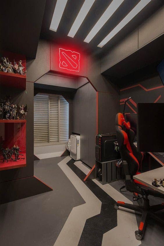 Chambre ado gamer