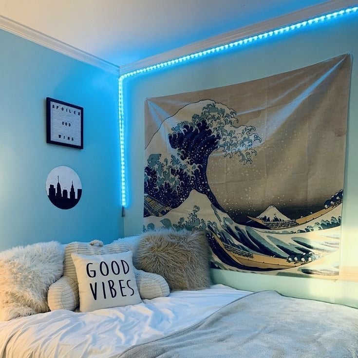 how to make your room aesthetic with cheap room decor ✨ 