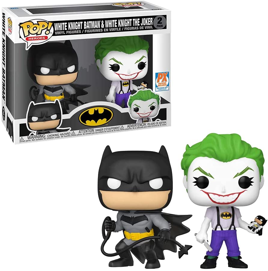Batman & Joker pop set