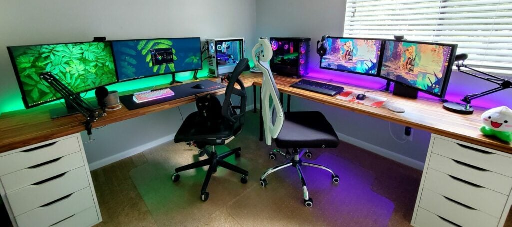 Gaming desk deals for couples