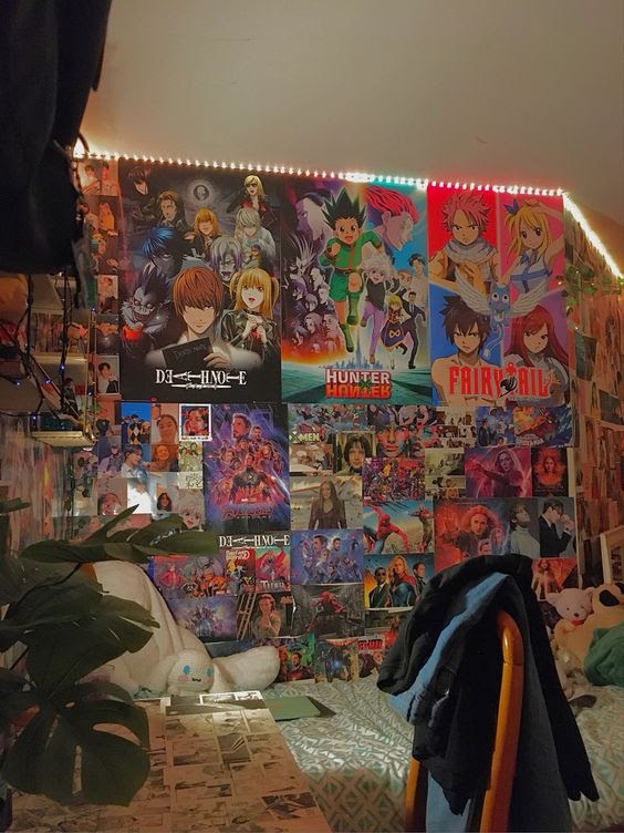 22 Stunning Anime bedroom ideas Displate Blog