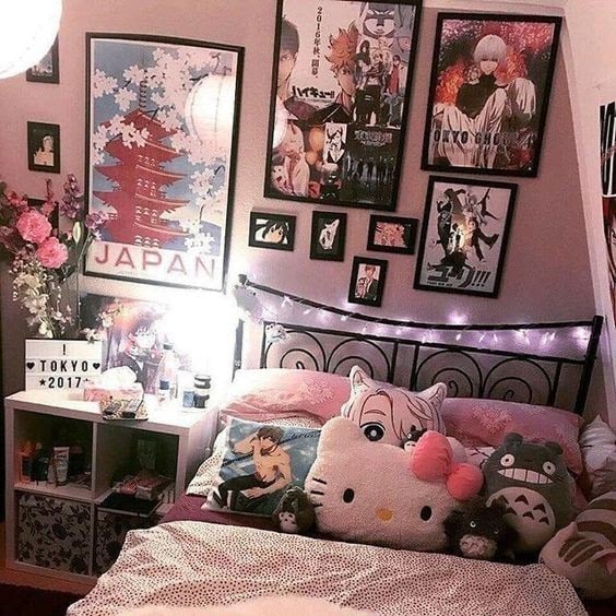 22 Stunning Anime Bedroom Ideas Displate Blog   Img 61811d9b7e63f 