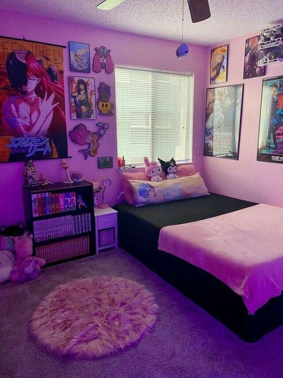 22 Stunning Anime bedroom ideas | Displate Blog