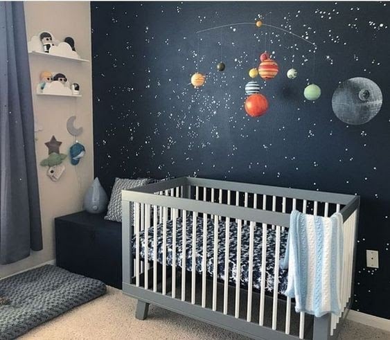 40 Adorable Space-Themed Nursery Ideas | Displate Blog
