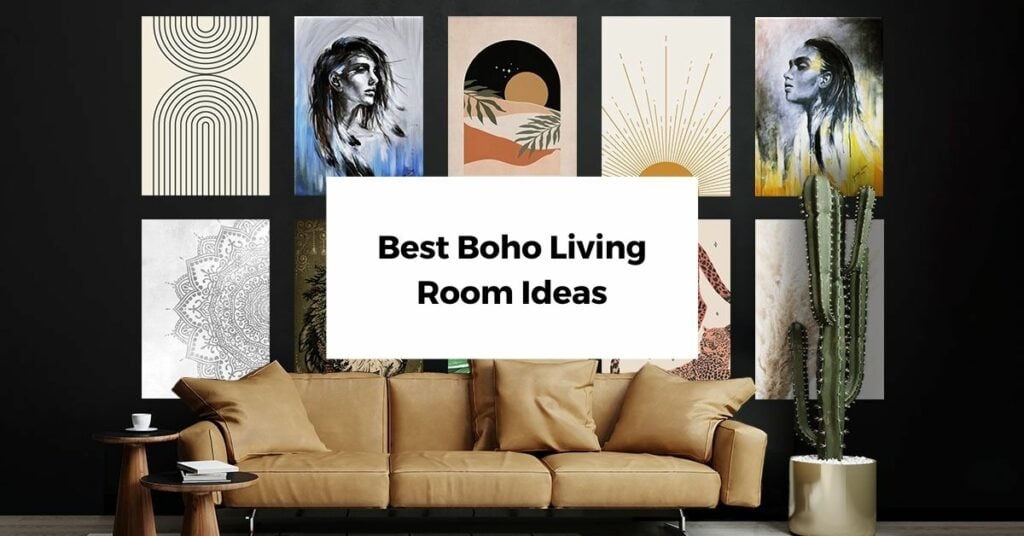 20 Best Boho Living Room Ideas for 2024 | Displate Blog