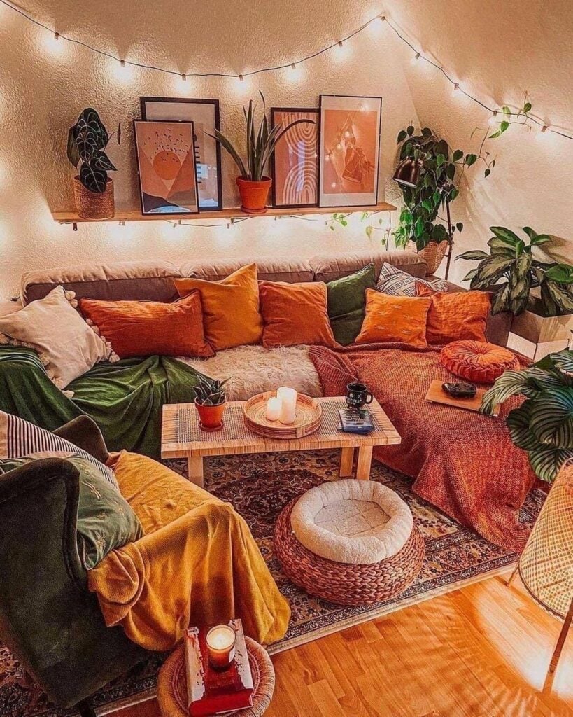 boho living room