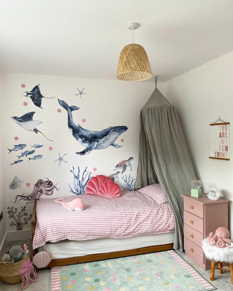 30 Ocean-Themed Bedroom Ideas That Will Take You Away | Displate Blog