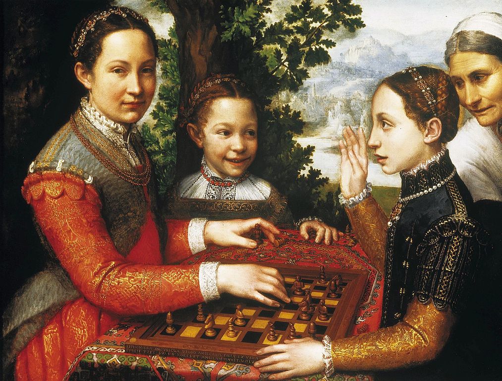 Chess Game by Sofonisba Anguissola