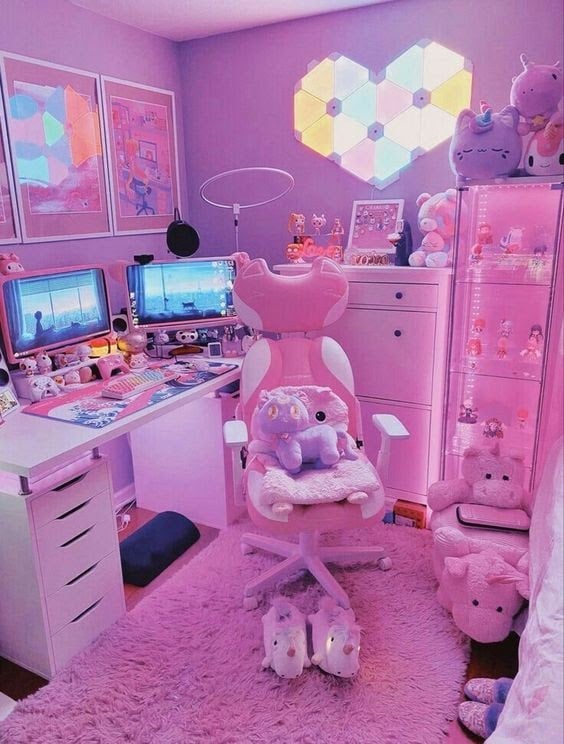 Cute Gaming Setup Ideas 2021 — Aesthetic Gaming Accessories