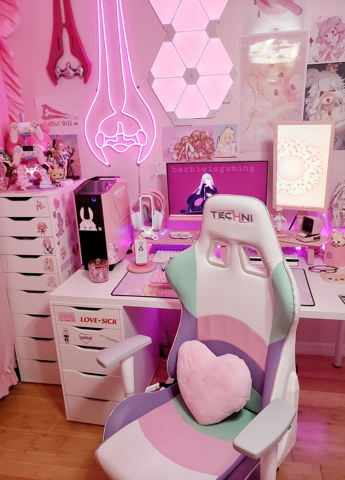 Kawaii Gaming Setup Aesthetic Otro Wallpaper - vrogue.co