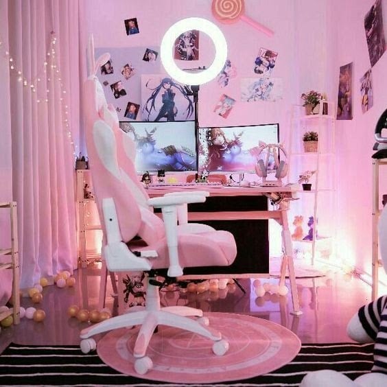 Pinteresting  Kawaii room, Kawaii bedroom, Cute room decor