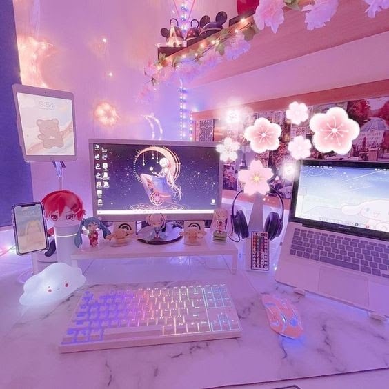 Cute Gaming Setup Ideas 2021 — Aesthetic Gaming Accessories