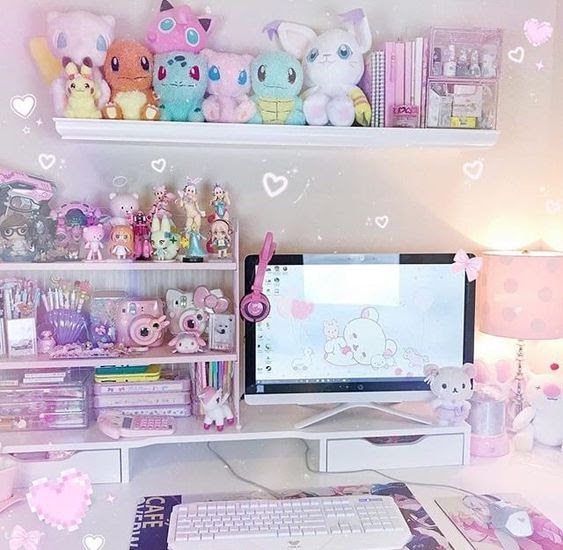 60 Cute Kawaii Gaming Setup Ideas