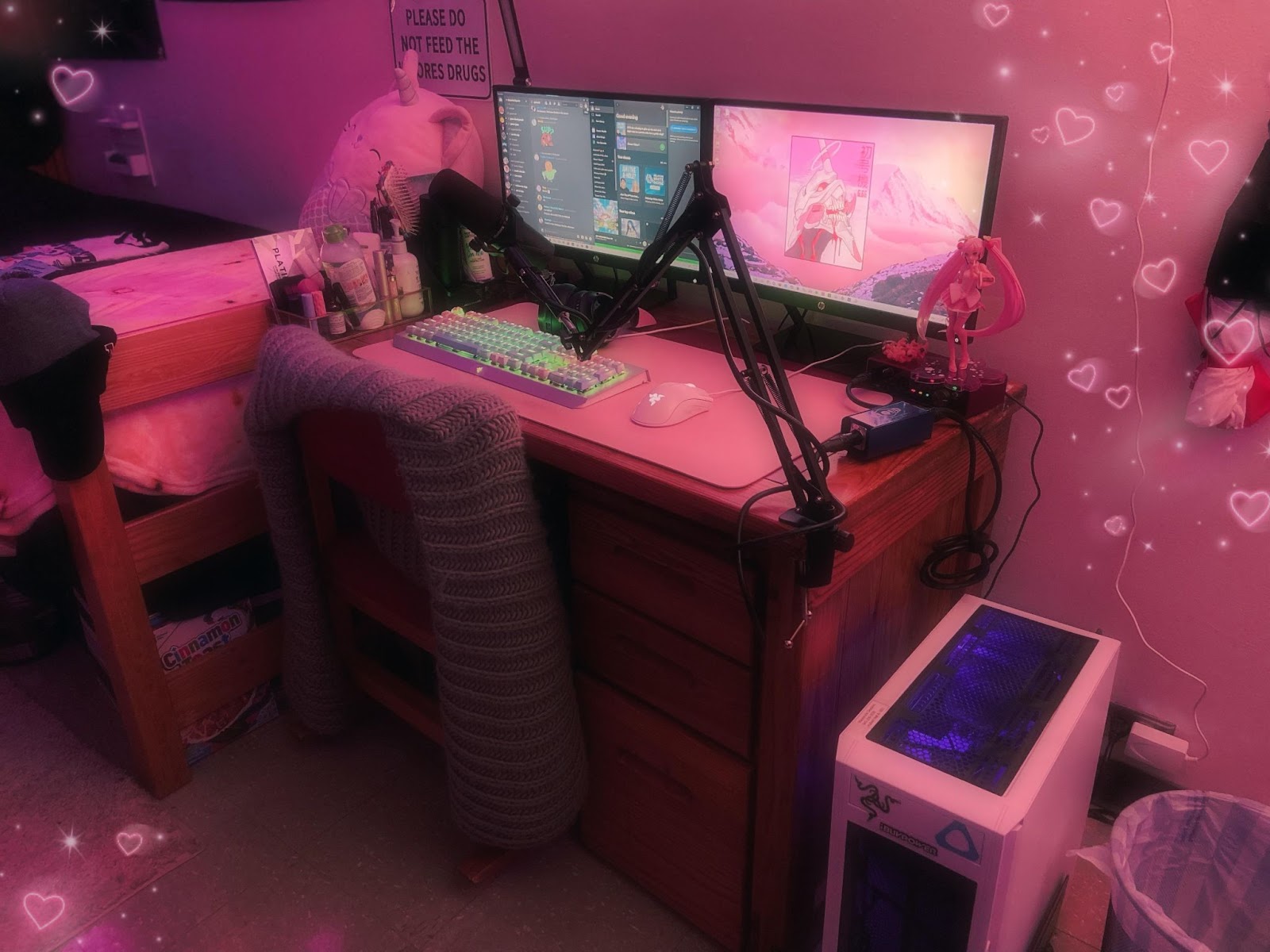 60 Cute Kawaii Gaming Setup Ideas