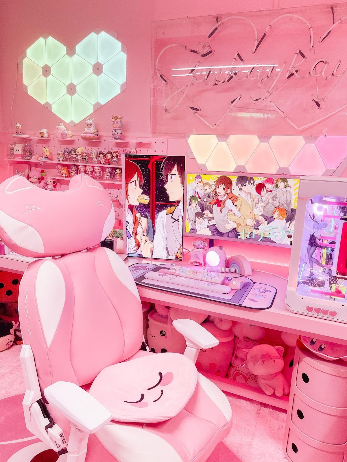 tiktok kawaii things you should buy ( pink setup , aesthetic stuff , gaming  setup ) ~ part 1 