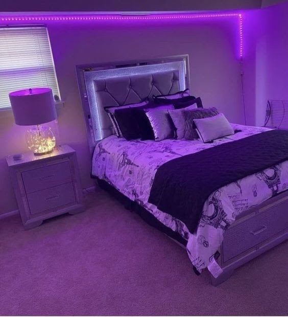 purple rooms