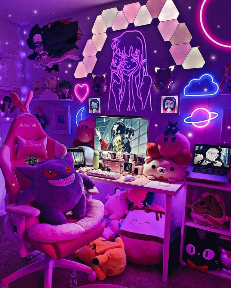 33 Pink Gaming Setup Ideas to Keep any Gamer Girl Happy | Displate Blog