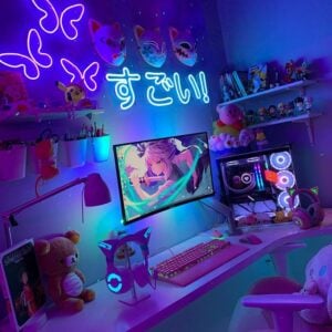 33 Pink Gaming Setup Ideas to Keep any Gamer Girl Happy | Displate Blog